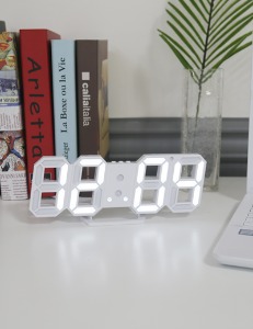 LED스마트 3D 시계 / 탁상 벽걸이 겸용