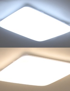 LED 에코 색변환 사각방등 50W / 3색변환