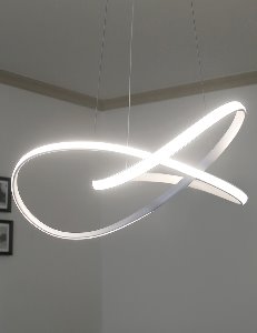 LED 웨이브 펜던트(화이트) 40W / 주백색